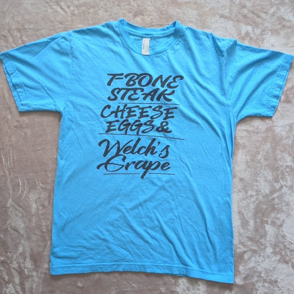 Teal Biggie T-shirt (M)